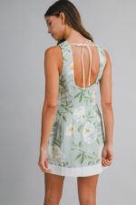 Ivy Floral Armless Mini Dress - Image 2