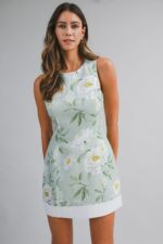 Ivy Floral Armless Mini Dress - Image 3