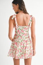 Lyla Tie Strap Mini Dress - Image 2