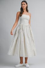Scarlett Lace Side Midi Dress
