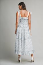 Selena Ruffle Detail Maxi Dress - Image 2