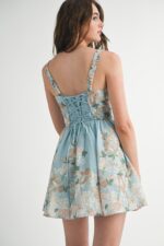 Casey Built in Corset Mini Dress - Image 3