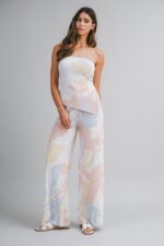 Ruby Off Shoulder Top Pants Set
