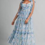 Gabby Tie Strap Maxi Dress