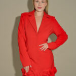 power pose mini dress