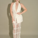 simple charm skirt set