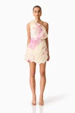 Rova One Shoulder Mini Dress