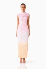 Lumira Sequin Lace Gown