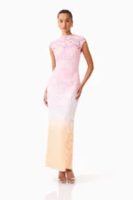 Lumira Sequin Lace Gown - Image 3