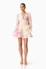 Rova Long Sleeve Mini Dress - Image 3