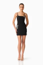 Veda Embellished Mini Dress - Image 2