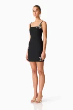 Veda Embellished Mini Dress - Image 4
