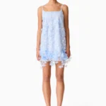 Rina Embellished Shift Mini Dress