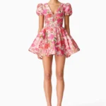 Floralie Short Sleeve Mini Dress