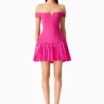 Elva Off Shoulder Mini Dress