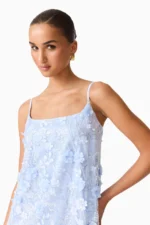 Rina Embellished Shift Mini Dress - Image 2