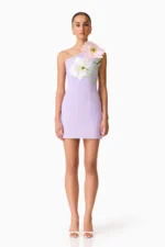 Hope One Shoulder Mini Dress