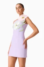 Hope One Shoulder Mini Dress - Image 3