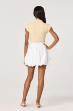 Cydney Mockneck Cap Sleeve Top - Image 2