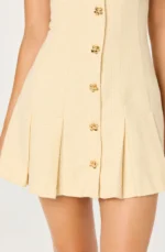 Diannie Tweed Mini Dress - Image 3