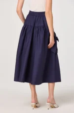 Lylah Bow Midi Skirt - Image 2