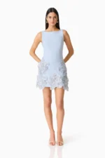 Skye Embellished Mini Dress - Image 4