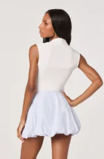 Tamrah Ruched Ribbed Tank Top - Image 2