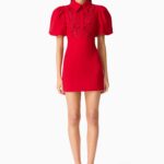 June Puff Sleeve Mini Dress