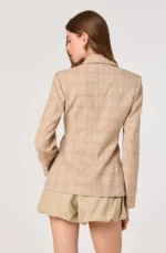 Valor Plaid Tailored Blazer - Image 2