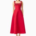 Lucetta Fit & Flare Midi Dress