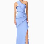 Floriana Asymmetric Gown