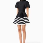 Ninette Puff Sleeve Mini Dress