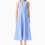 Floriana Halter Midi Dress