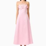 Espera Applique Gown in Rose Pink