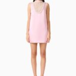 Espera Shift Mini Dress in Rose Pink