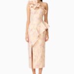 Carys Asymmetrical Midi Dress
