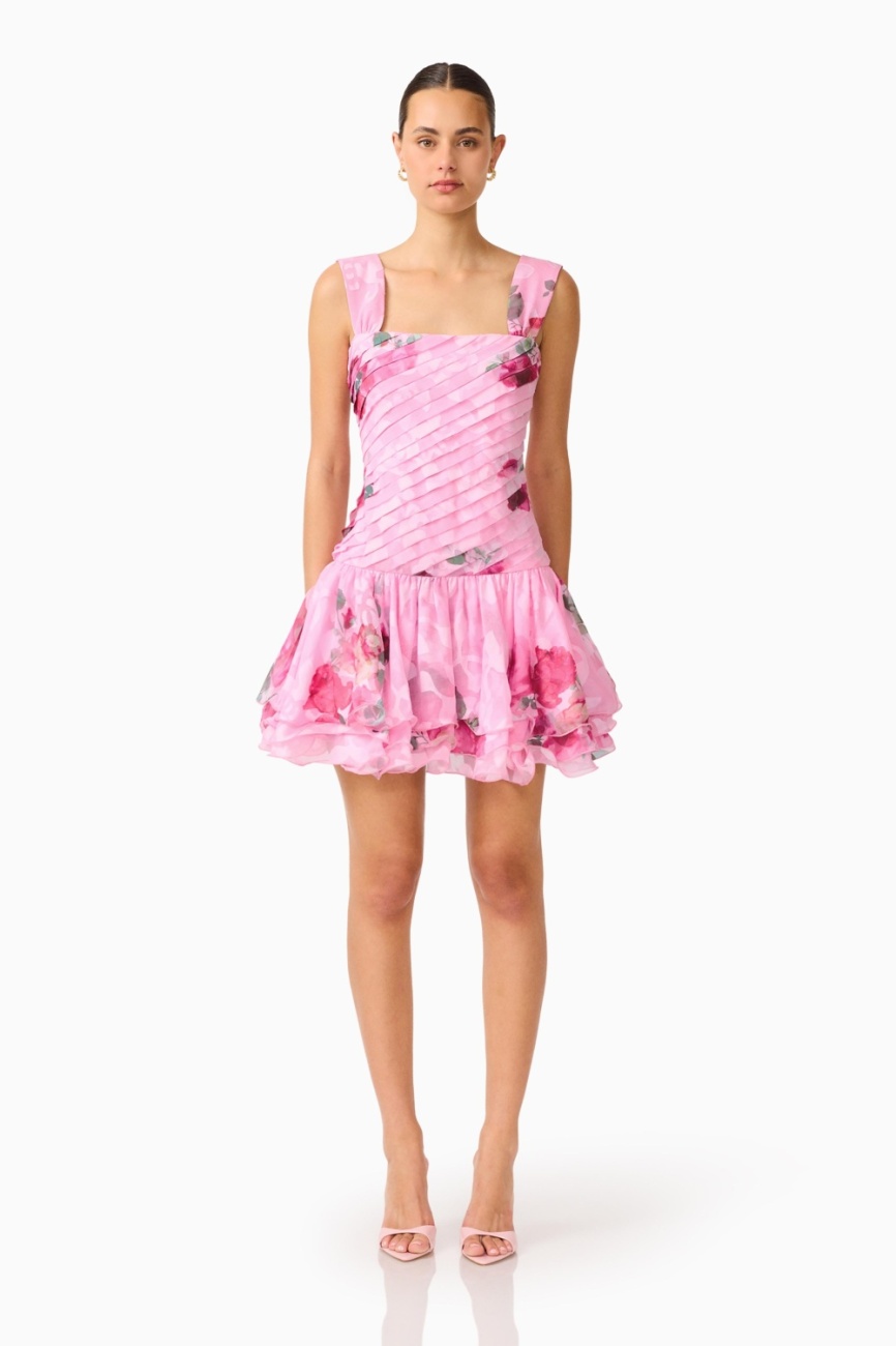 EB1082631HS_PINKMULTI_1 Eleanora Drop Waist Mini - Image 1