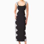 Elysia Lace Midi Dress