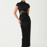 CHARLIZE SATIN DRESS