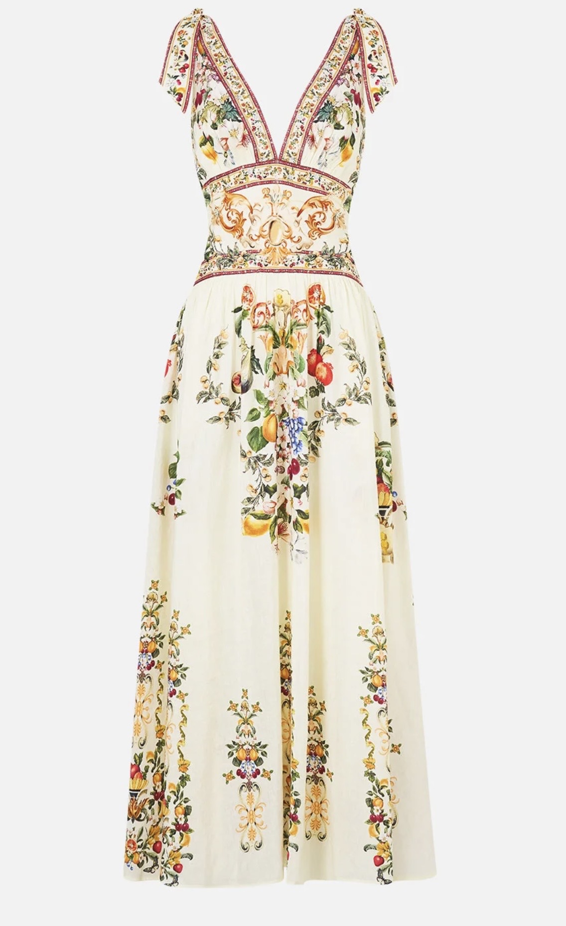 Screenshot Tie Shoulder Dress Va Va Vintage - Image 1