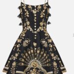 Corset Dress With Short Flared Skirt Taurus Rising