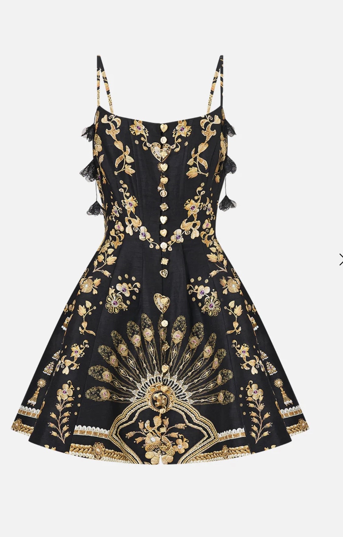 Screenshot Corset Dress With Short Flared Skirt Taurus Rising - Image 1