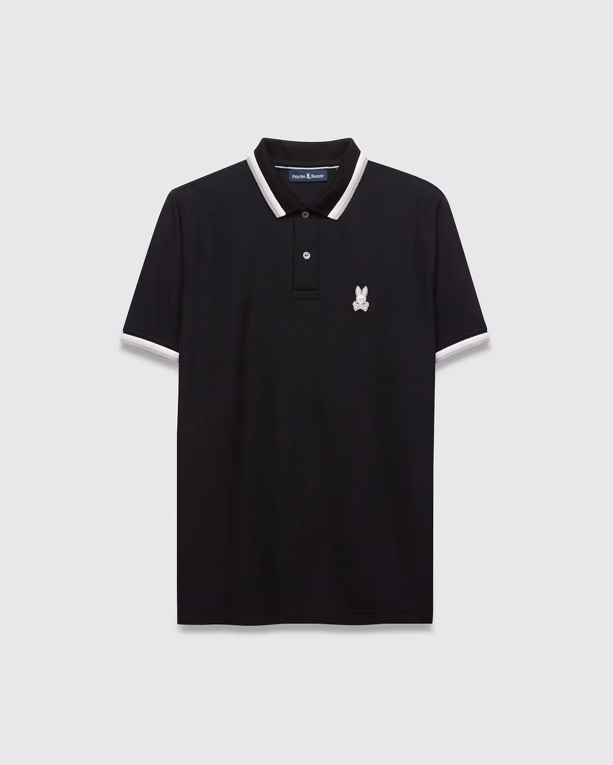 MT0100184-BLK_F1 Mens holden pique polo - Image 1