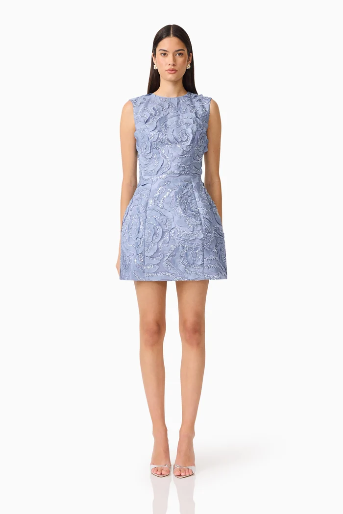 elisa f Elisa Tulip Mini Dress - Image 1