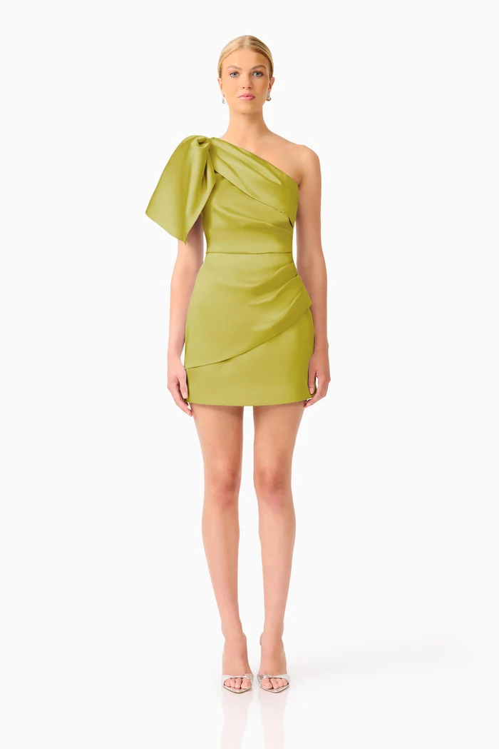 camnf Camellin One Shoulder Mini Dress - Image 1