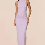 Petra High-Neck Maxi Dress
