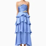 Poselia Tiered Maxi Dress