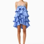 Poselia Tiered Mini Dress